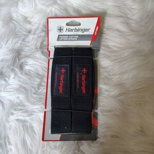 Harbinger Padded Weight Lifting Straps – NeoTek Grip Support – New/Rt1